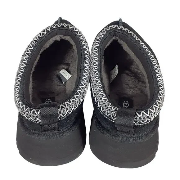 Koolaburra 'Ugg' Black Tazz Shoe Size 8 - Picture 6 of 8